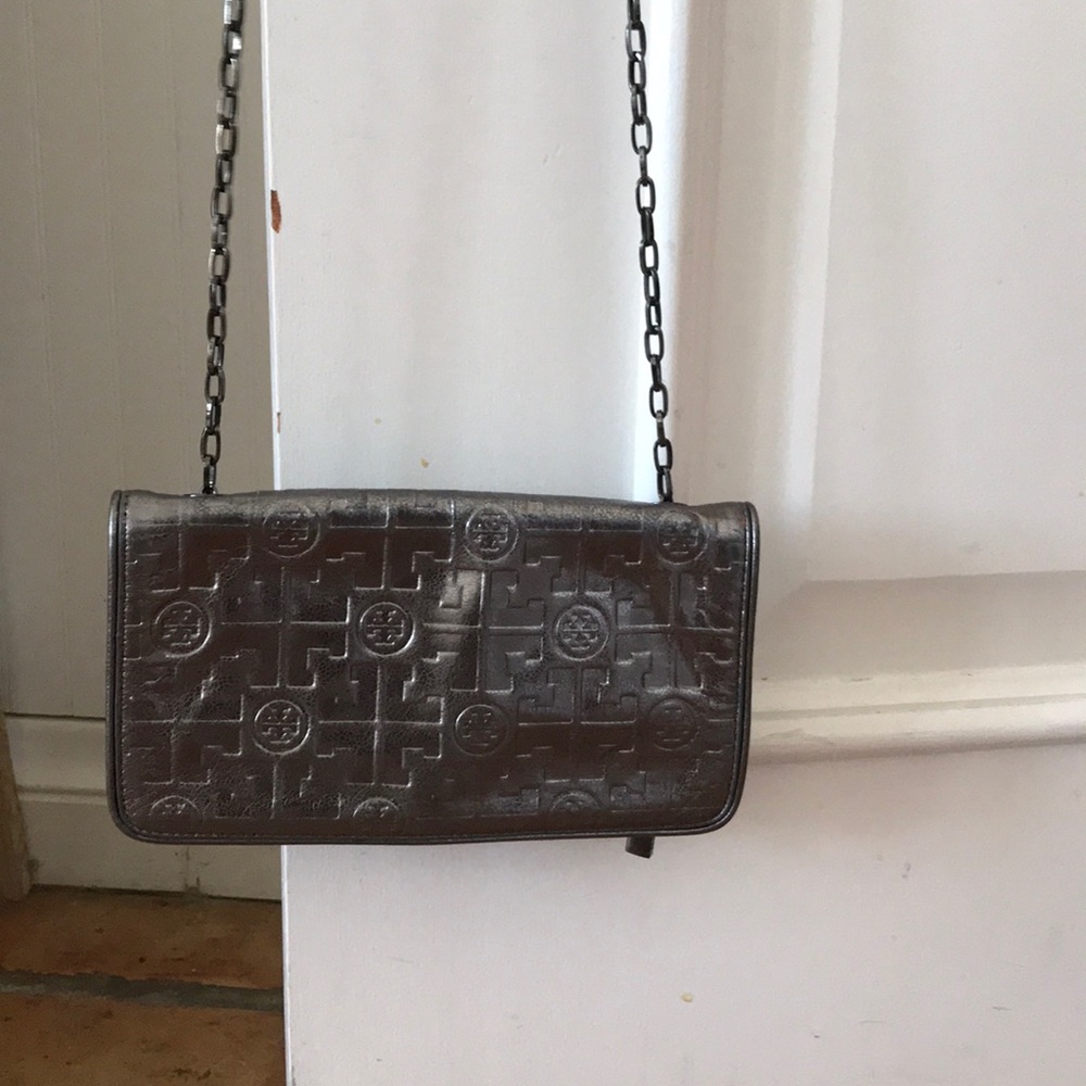 Tory Burch Patent Leather Clutch